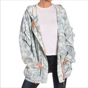 Peace, Love, World Utility Jacket